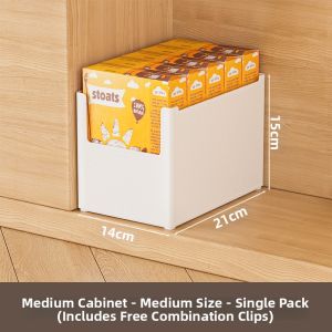 Citylong | Cabinet Drawer Straight Angle Storage Box