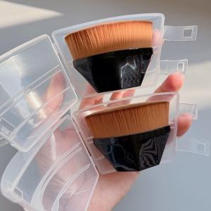 Flat Top Foundation Brush High-density soft Makeup Brush  Multipurpose Face Blush BB Cream Cosmetic Tools Free Storage Box