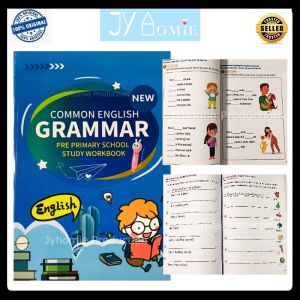 English Book English Grammar Book Grammar English Book for Kids Preschool English Exercise Book English Book Grammar Book Buku English Buku Kanak