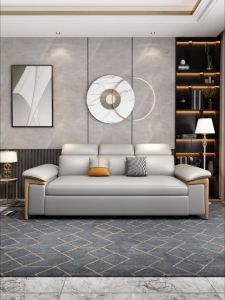 Giường sofa thông minh vải nano công nghệ cao 1m6 hoặc 1m9 có hộc chứa đồ