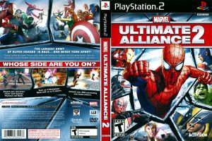 PS2 DVD Game Marvel - Ultimate Alliance 2