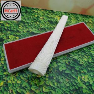 Once pipa tulang sapi ukir bunga 3 dimensi original B202