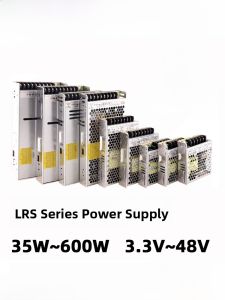 MEAN WELL Taiwan Switch Power Supply LRS-35/50/75/100/150/200/350-12V DC 5V Electrical Control Uninterruptible Power Supply