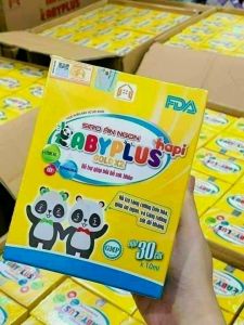 Combo Siro ăn Ngon Baby Plus + Lợi Sữa Himom Hapi Hộp 30 gói chính hãng