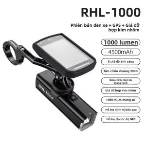 LUOKEXIONGDI | Bộ Gắn Đèn Chớp Mạnh Cho Máy Tính Xe Đạp