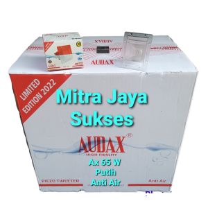 Per Dus - Tweeter Audax ax 65 W Putih Anti Air Waterproof Speaker Walet