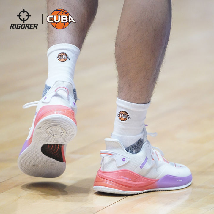 RIGORER Official Ole Store [Sniper 2] Pro Basketball Shoes Combat Low