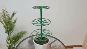 โครงไม้เลื้อยแบบวงกลม - สามารถวางซ้อน ต่อชั้นได้ ขนาด 23*20 ซม