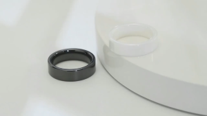 Fashion Ceramic Mens Band Ring Hip Hop Style Rings Jewelry