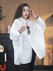 Fashionable Casual Versatile Womens Shirt Spring 2025 Elegant High-End Sensation Beautiful Top European Style Heavyweight