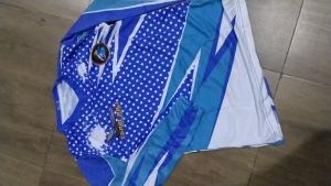 JERSEY MERPATI BLUE FREE NICK NAME LOGO FULL PRINT