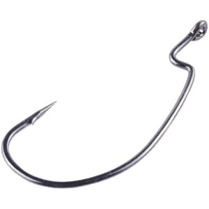 SANZHILUCI | Wide Belly Curved Handle Fishing Hooks Texas Rig T-Tail Hook