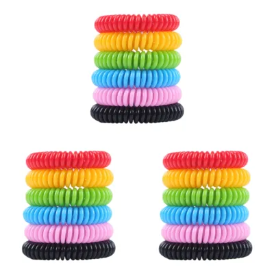10-30pcs Mosquito Repellent Bracelets Natural Mosquito Repellent DEET-Free Waterproof Mosquito Bracelet for Adults Kids Outdoor
