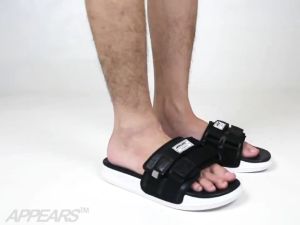 Sandal Slide Pria dan Wanita - Phoenix (Black X Black)