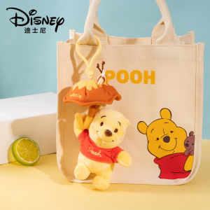 Vật Trang Trí Treo Winnie the Pooh Bằng Vải Nhung PP Cho Túi Và Khóa Kéo Đồ Chơi Búp Bê Hoạt Hình Disney Winnie the Pooh