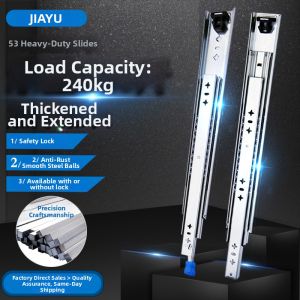 MAIYUQI | Wide Heavy-duty Industrial Locking Drawer Slides