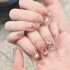 Nhựa Móng Tay Thủ Công Mắt Mèo Cheek Blush Nhựa Móng Tay Đeo Được Nhựa Móng Tay Mềm Nhựa Móng Tay Trắng Nhựa Móng Tay Hoàn Thiện