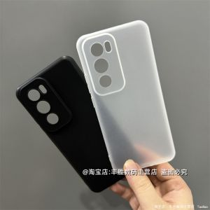 Ultra-Thin Silicone Phone Case for OPPO Reno12 pro Full Cover round Edge Anti-Fall Soft Shell Mens Womens Simple New Pure Black