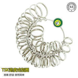 Metal Ring Sizer Measurement Tool Jewelry Accessories Hardware Measuring Tools Ring Size Gauge Craft Equipment from Guangdong