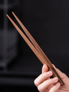 Creative Chinese Style Retro Gongfu Tea Set Full Copper Tea Clip Tea Cup Tweezers Tea Ceremony Accessories Washing Cup