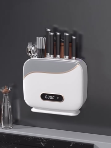 Kitchenware disinfection Knife holder UV Sterilization Chopping Board Chopsticks Kitchen Knife Drying storage Rack