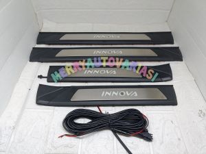 Sillplate samping mobil Inova lampu led import