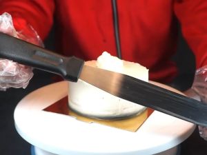 Stainless Steelcake Spatula Safe Stainless Angled Frosting Icing For Cake Decorating