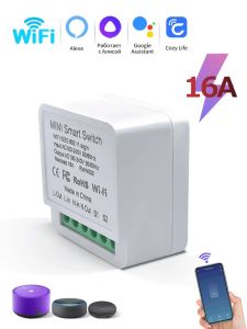 16A 20A Smart WiFi Switch Wireless Light Switch Intelligent Module 2-Way Control CozyLife APP Remote Control Alexa Google Home