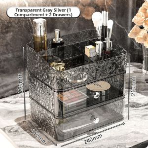 AIJIADA | Dust-Proof Luxury Acrylic Drawer Cosmetics Organizer
