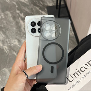 Matte Translucent Wireless Charging Magnetic For Magsafe Case For OnePlus 13 12 11 10 9 8 7 ACE 2 3 5 Pro Nord 2 3 4 Lite Cover