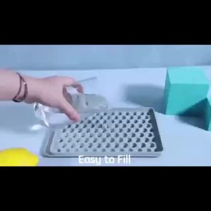 Mini Ice Cube Tray 104 Holes Round Silicone Ice Ball Mold Tiny Crushed Ice Tray Home Party Chilling Drinks Coffee Juice Tool