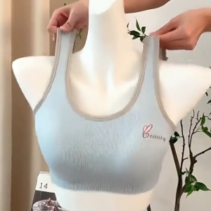 11-14yrs Kids Bra Baby Training Bra Girls Underwear Non-slip Shoulder Strap Sports Bra