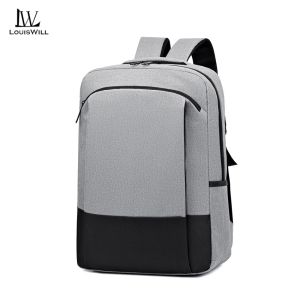 LouisWill Bag Men Laptop Backpack Travel Backpack Business Bag College Backpack USB Charging Casual Shoulder Bag Anti Theft Back Pack School Bag Camping Bag