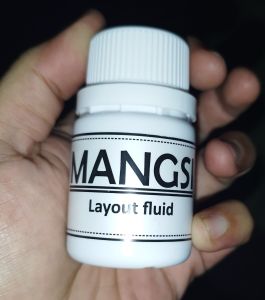 Tinta Layout Fluid Tinta seperti DYKEM Tahan Oli Minyak Air Produk Lokal Tidak Luntur