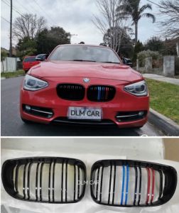 [READY STOCK] BMW E81 E87 E82 E88 128i 130i 135i (2008-2011) Grille Msport Double Line Dual Slats