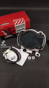 SPEEDOMETER KOSO RX2N FULL INDIKATOR DIGITAL SPEDO SPIDO KOSO RX2N SET PANGKON CNC RIDE IT GEN-02