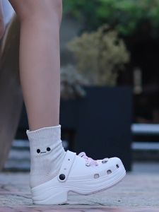 FGMM Sandal Wanita Kekinian Slip On Fuji Viral Sandal Tinggi Wanita Korea Sandal Wedges Wanita Hak Tinggi - Size 36-41