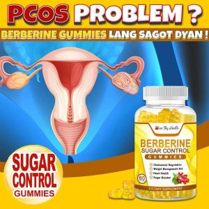 BERBERINE SUGAR CONTROL GUMMIES! 💛🍬 Healthy never tasted this good! ✨