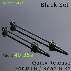 Bike Quick Release Skewer TC4 Titanium Alloy Axle QR HUB Lever for MTB Road Bicycle Ultralight Skewers for 100/130 100/135 Frame