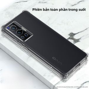 HENYOU | Ốp lưng điện thoại silicon chống rơi cho Vivo Y76s Y74s Y73S Y71t Y70t Vỏ bảo vệ trong suốt chống sốc cho nam và nữ mẫu mới