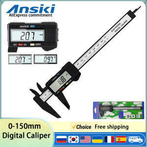 Vernier Caliper 0-150mm Digital Display Electronic High Precision Jewelry Play Jade Bracelet Size Measurement Ruler DIY Tool