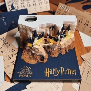 3D Calendar Notepad Tear-off 2026