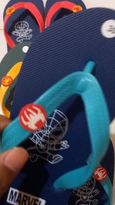 COD Sandal Anak Spiderman Laki-laki Bahan Karet