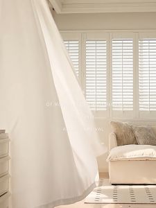 ม่าน ผ้าม่านผ้ากอซ ม่านประตู ผ้าม่านโปร่งแสง ผ้าม่านสีขาว ฉากกั้นห้อง ตาไก่ หน้า 24 ชั่วโมง