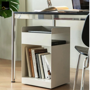 RENITA HOME | ชั้นวางของมีล้อ รุ่น BRODY สไตล์มินิมอล ใช้งานอเนกประสงค์ เคลื่อนย้ายสะดวก