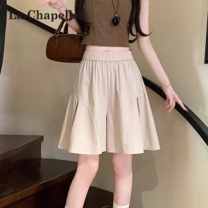 La Chapelle | Quần Short A-Line Cao Waisted Mát Mẻ Thoải Mái