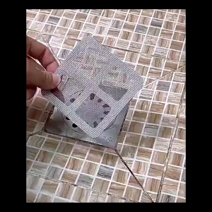 Perfect Life Disposable Floor Drain Stickers Mesh Covers Anti-clogging Filter for Bathroom Sink
