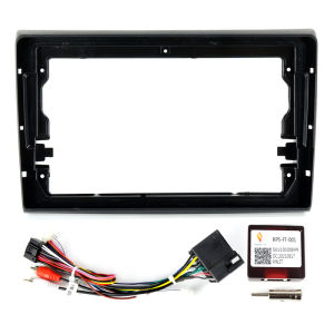 Android Car Radio Bezel Frame For Fiat Bravo 2007-2012 Dashboard Single Frame Car Radio Panel Bezel Kit for Radio Mainframe