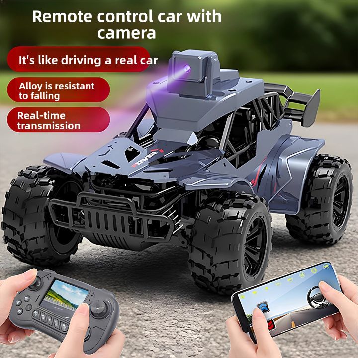 Car With Remote JINGDATOYS | Wireless Remote Control Car with Screen and Camera High ...