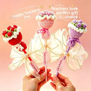 QIWEILANG | Teachers Day Gift Handmade Rose Bouquet